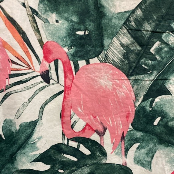 Men’s flamingo Hawaiian shirt slim fit XXL - Picture 6 of 8